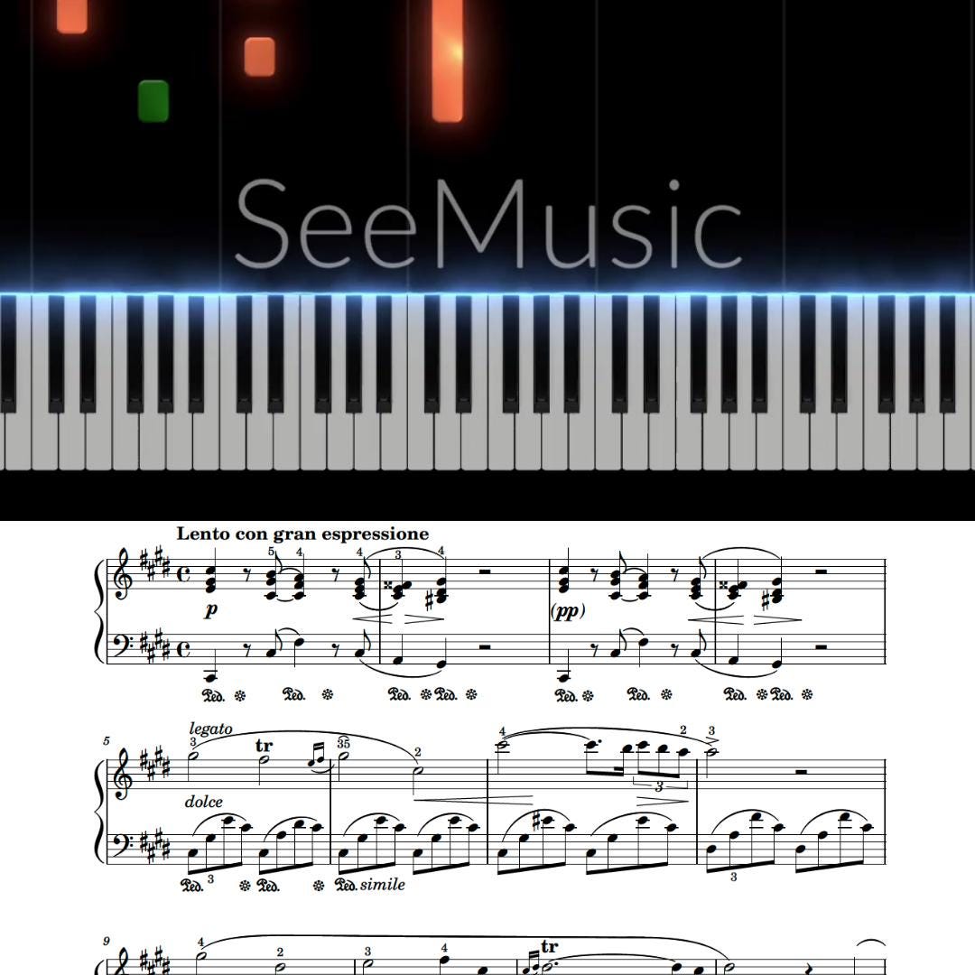 Nocturne in C-sharp Minor KK IVa/16 by Frédéric Chopin downloadable piano sheet music PDF presented with urtext-style spacing, authentic phrasing, and detailed ornamentation derived from the composer’s handwritten manuscript.