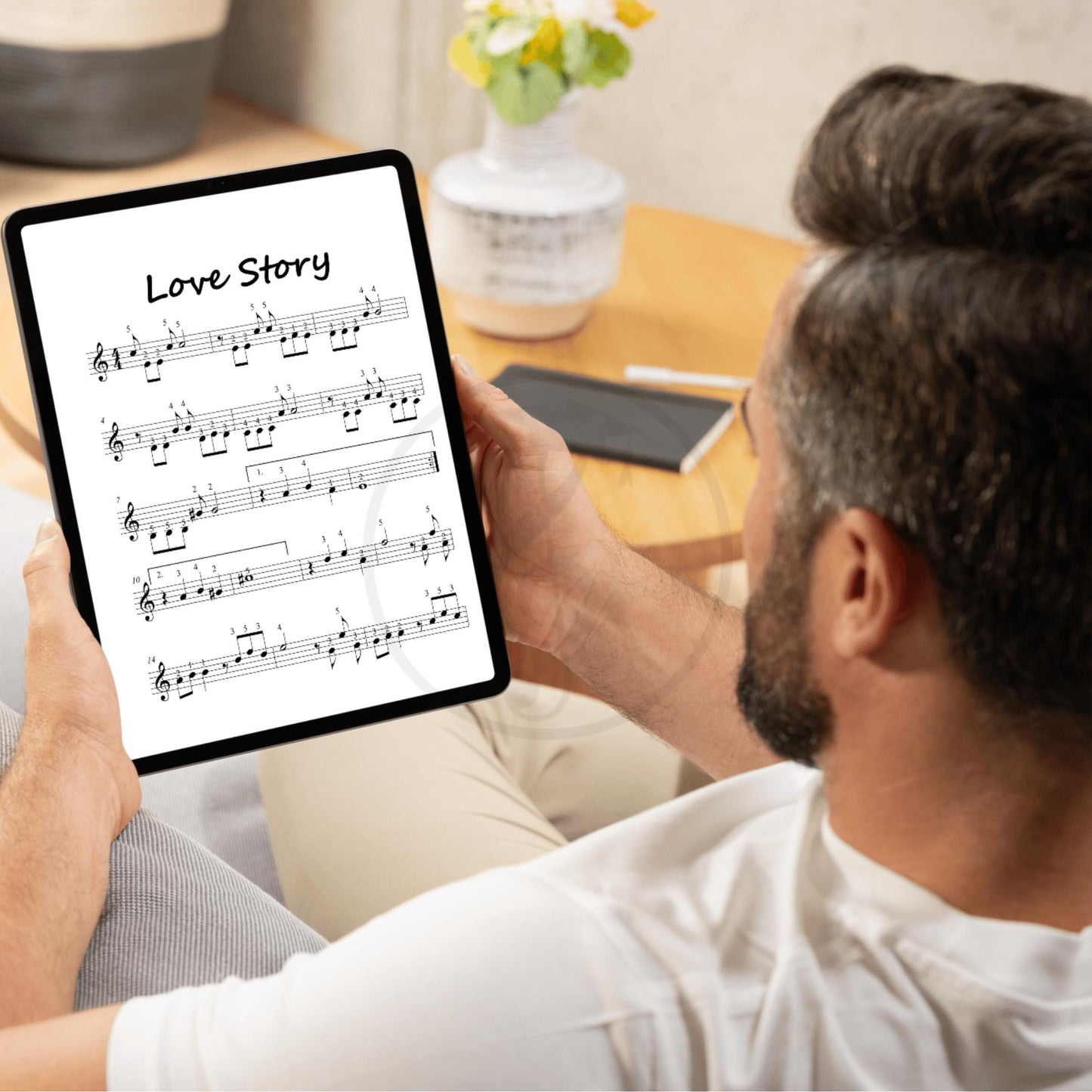 Love Story | Grade 0 Beginner Piano Sheet Music PDF Download with Color Coded Notes and Video Tutorial