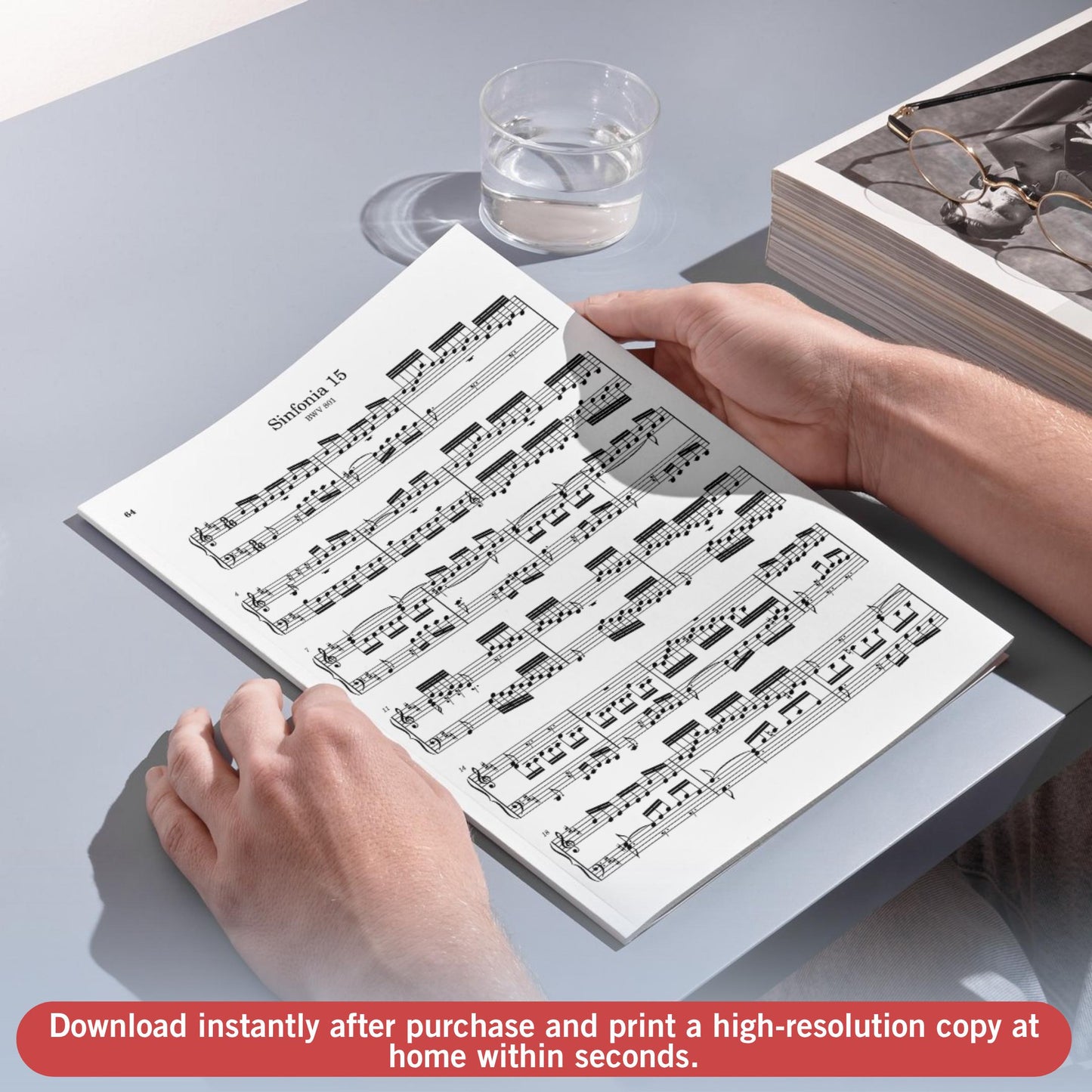 Sinfonias – Johann Sebastian Bach | Grade 6 Digital Piano Scores PDF Download