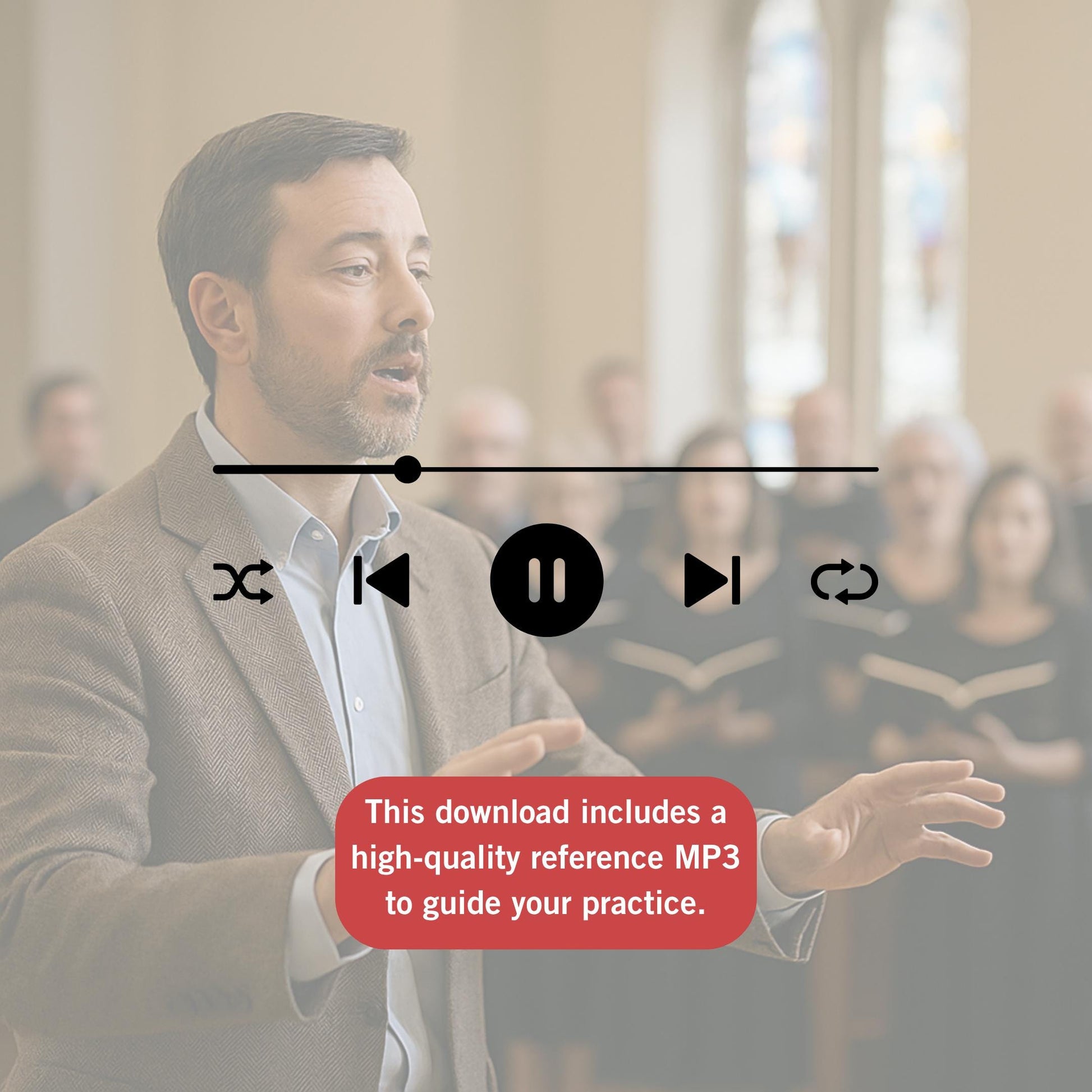Look How This World Has Made a Change by J. B. Vaughan downloadable and simplified piano sheet music PDF displayed as a teacher-friendly SATB choir resource including finger numbers, color-coded notes, note-name pages, and manuscript accuracy, ideal for church choirs working with full gospel lyrics.