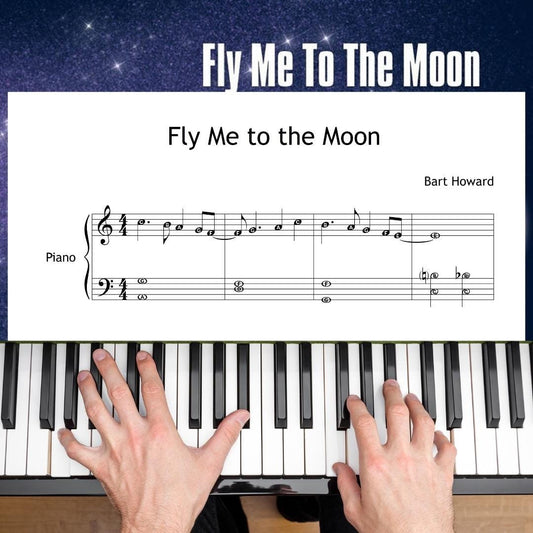Fly Me to the Moon | Grade 3 & 4 Jazz Standard Piano PDF