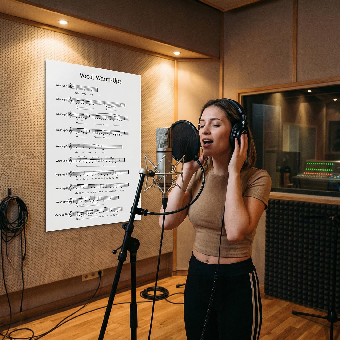 Vocal Warm Ups - Choir Warm Ups & Voice Exercises with Piano Accompaniment Guide