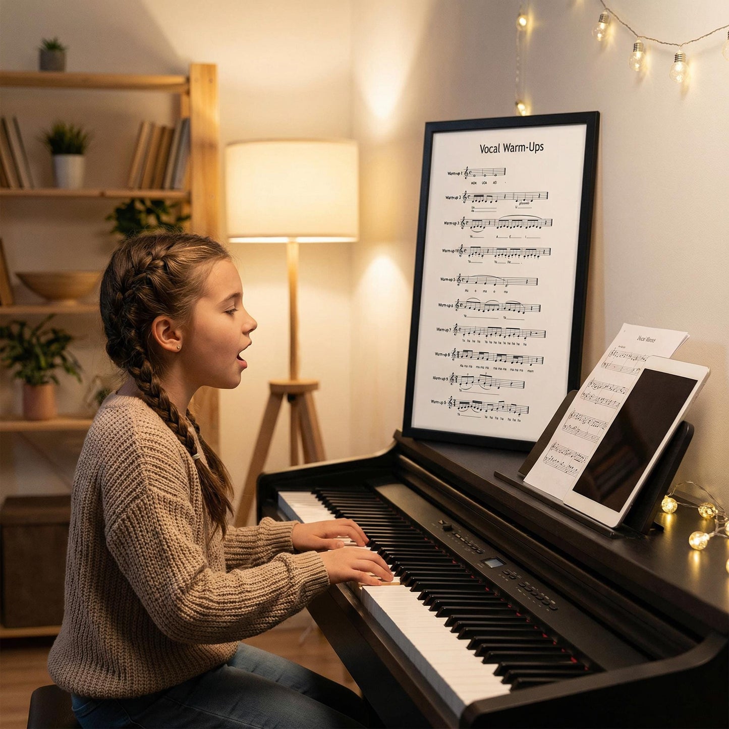 Vocal Warm Ups - Choir Warm Ups & Voice Exercises with Piano Accompaniment Guide