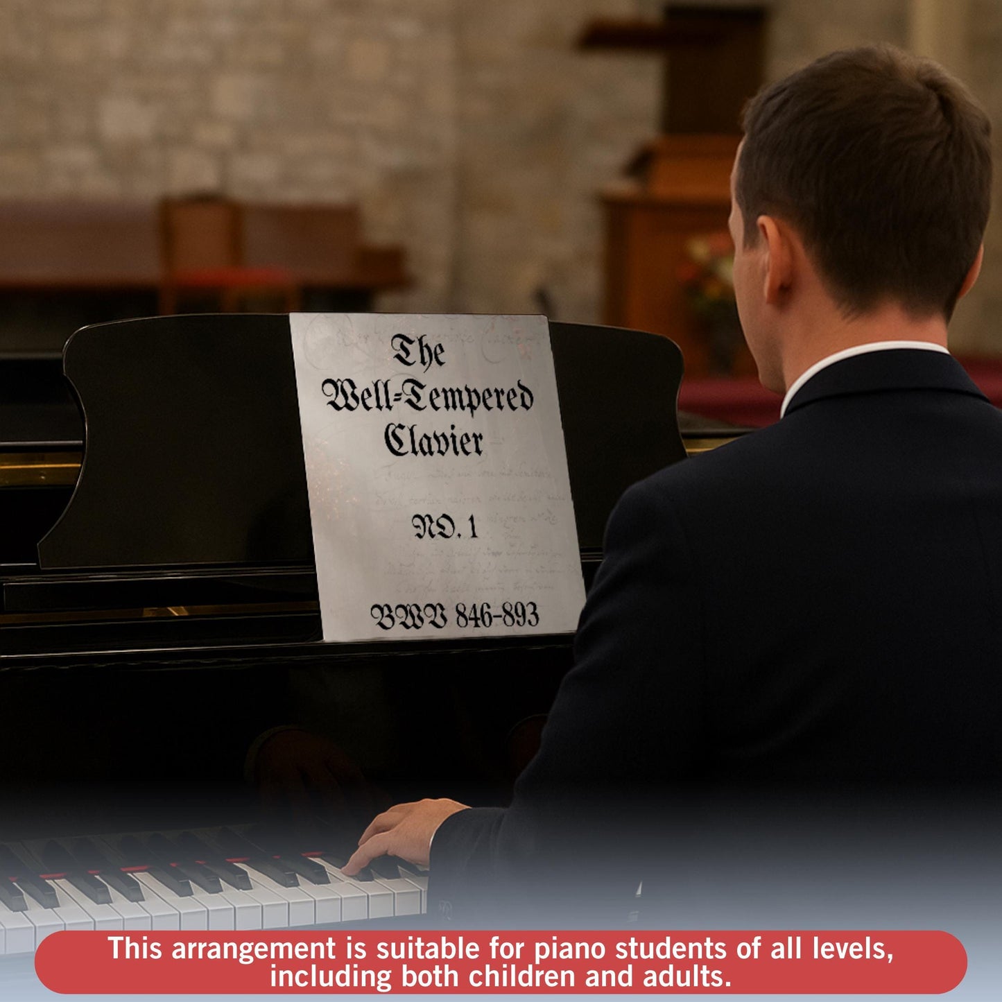 Well-Tempered Clavier Book I by Johann Sebastian Bach downloadable piano sheet music PDF displayed as a full-length Urtext collection BWV 846–869, featuring accurate voice layers, clean stems, and layout clarity supported by MP3 audio and structural video walkthroughs.
