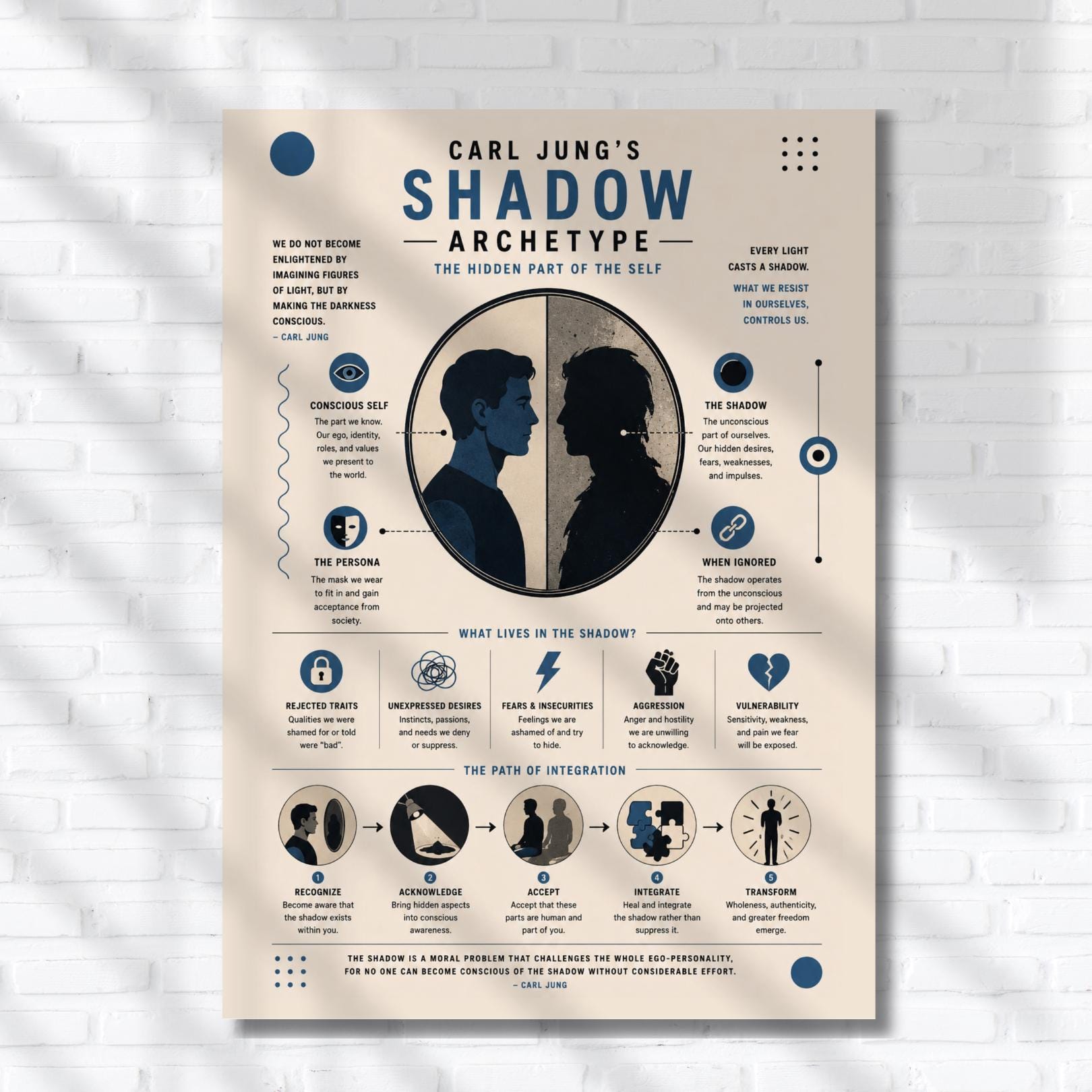 a poster of a man and a woman in shadow