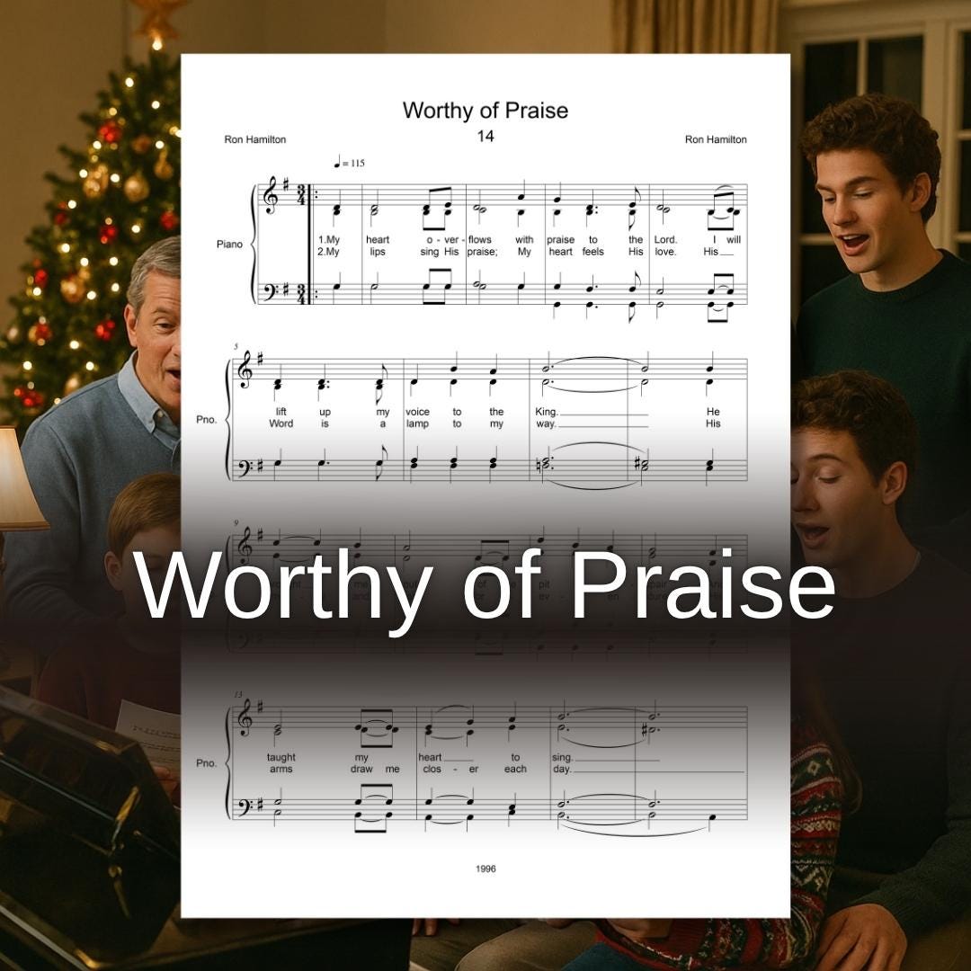 Worthy of Praise - SATB Choir Sheet Music | Worship Choir Music with Piano Accompaniment