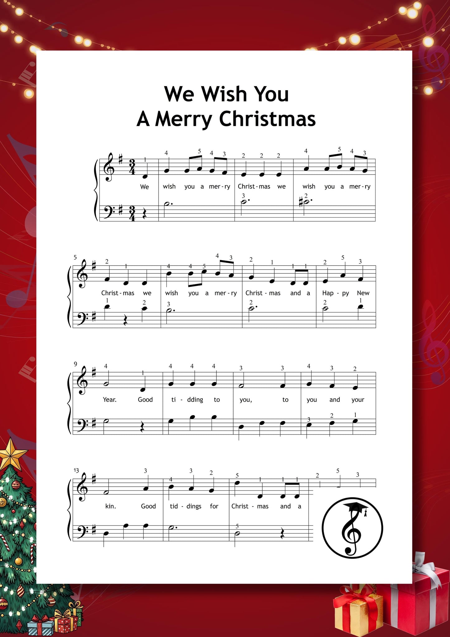 30 Best Christmas Songs Easy Piano PDF for Beginners – includes Jingle Bells, Deck the Halls, O Christmas Tree, Hallelujah, Silent Night, White Christmas, Joy to the World, O Holy Night, and The First Noel. Great for lessons, recitals, and piano gift ideas, printable easy Christmas piano sheet music PDF.