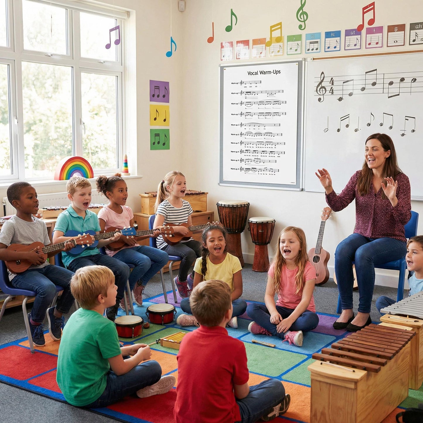 Vocal Warm Ups - Choir Warm Ups & Voice Exercises with Piano Accompaniment Guide
