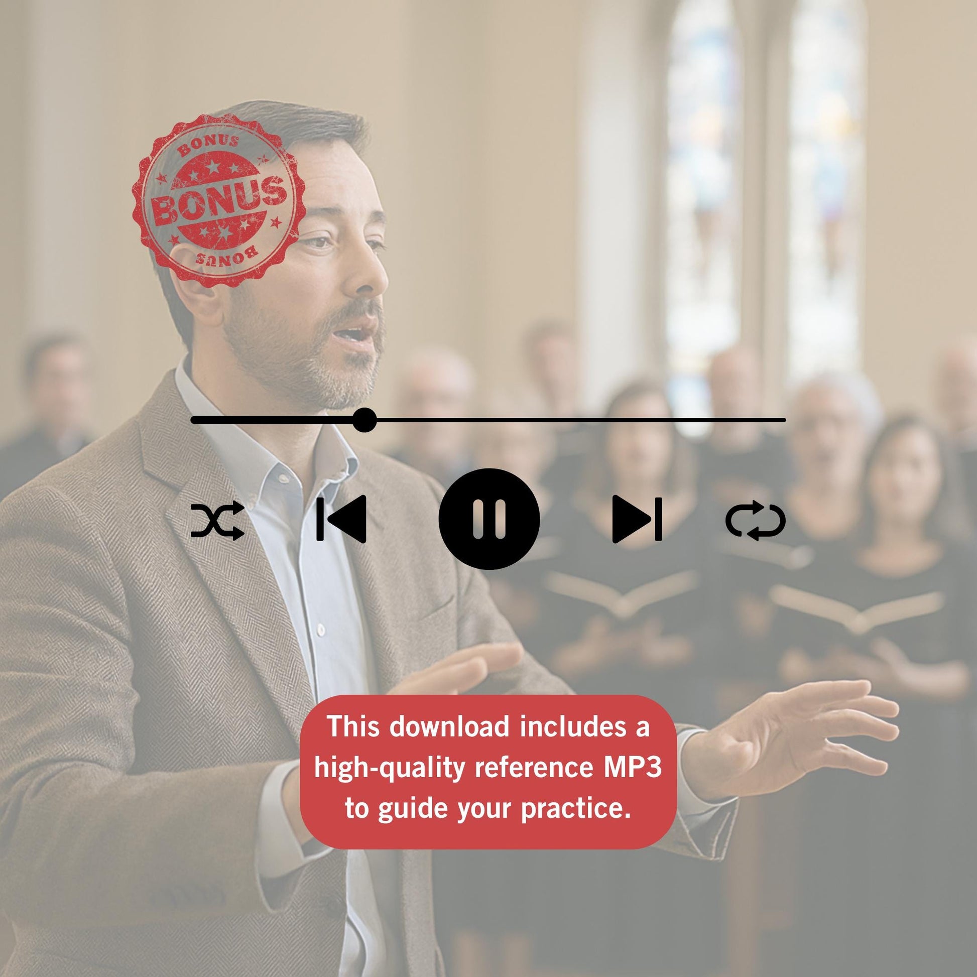 Victory in Jesus SATB choir score with piano. A joyful, faith-filled hymn in G major. Great for gospel concerts, church services, and spiritual celebrations.