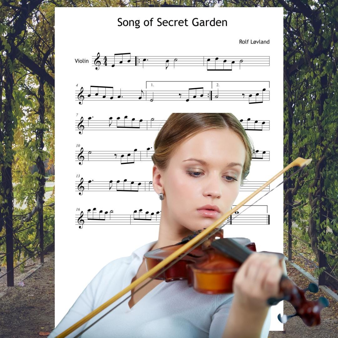 All-in-one piano learning file featuring note names, finger numbers, and color-coded notes. Perfect for differentiated instruction. Includes melody line for violin or compatible C instruments.