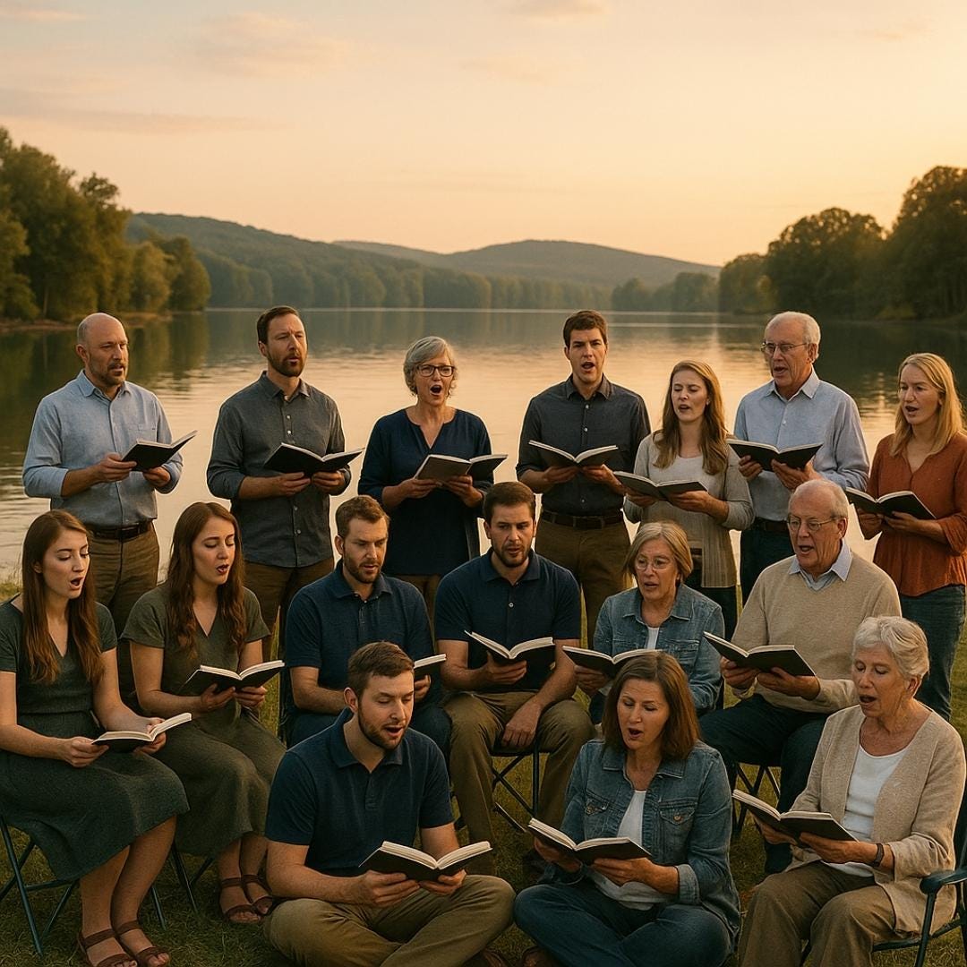 On the Sea of Galilee - Raymond Cooper | SATB Choir Sheet Music PDF Printable Gospel Hymn