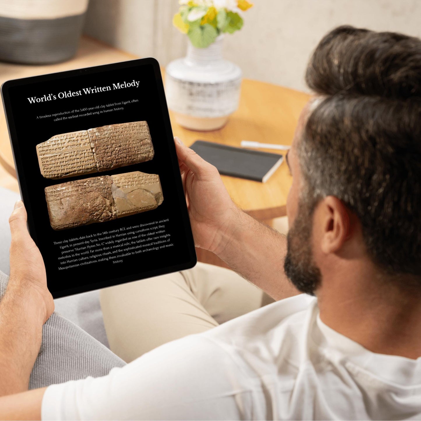 Hurrian Hymn Poster - Ancient Composer | Printable Music PDF Digital Download Teacher Gift