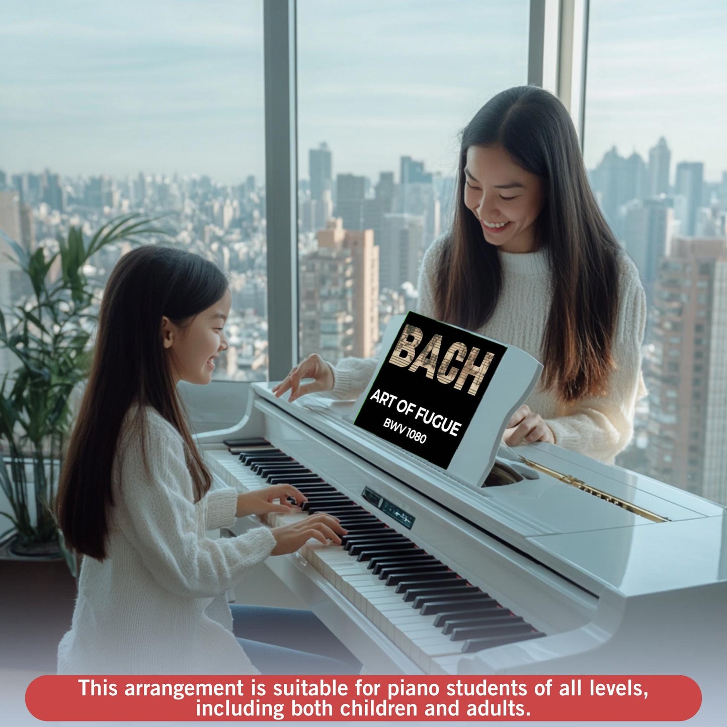 The Art of Fugue Johann Sebastian Bach complete 140 pages digital piano sheet music PDF and PNG, professional edition with clean notation and practical formatting, offering both performers and analysts an essential reference for mastering fugue and counterpoint.