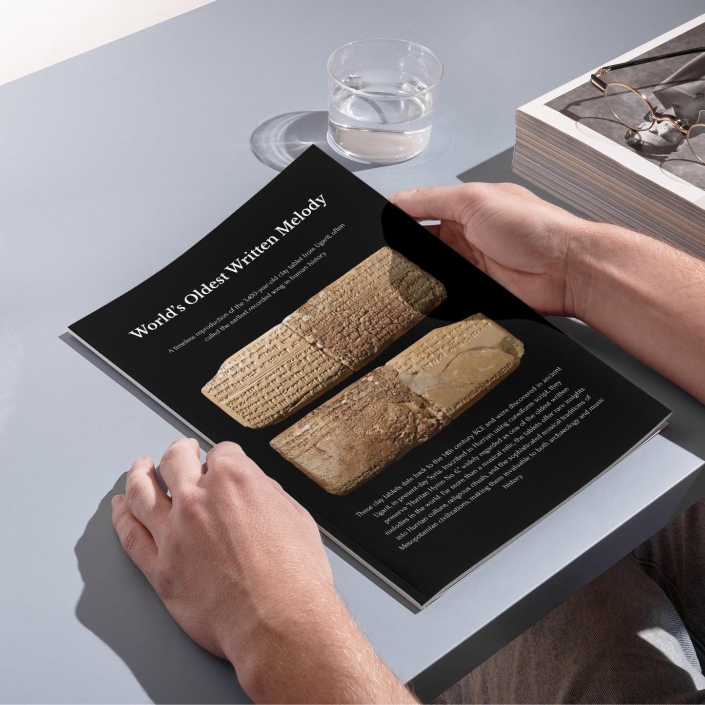 Hurrian Hymn Poster - Ancient Composer | Printable Music PDF Digital Download Teacher Gift